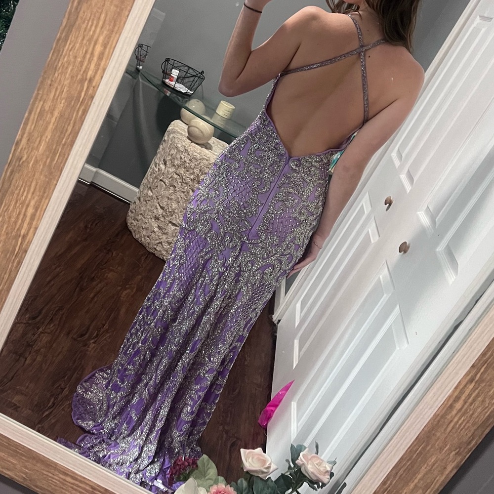 Purple Prom Dress